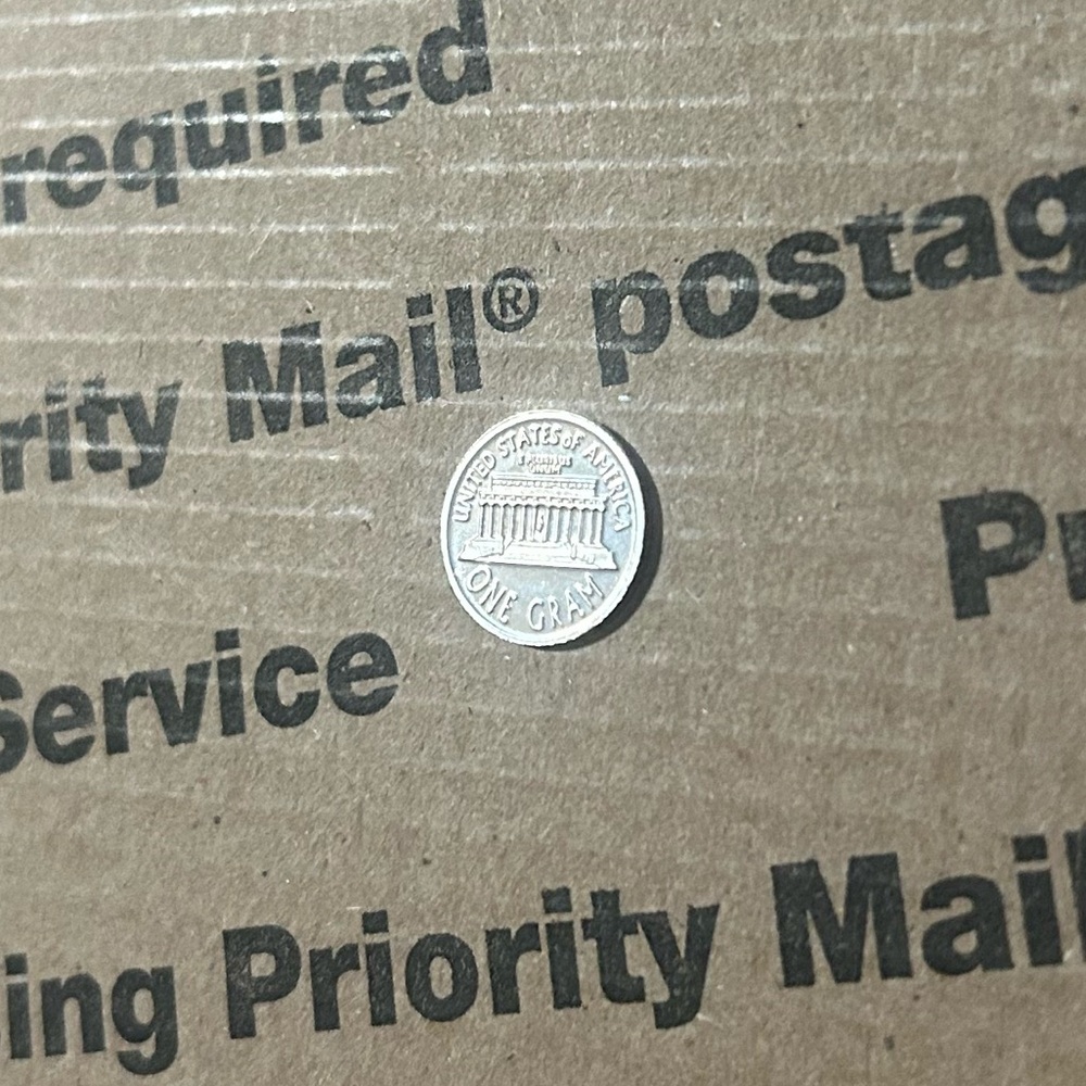 1 Gram Fine Silver Coin .999